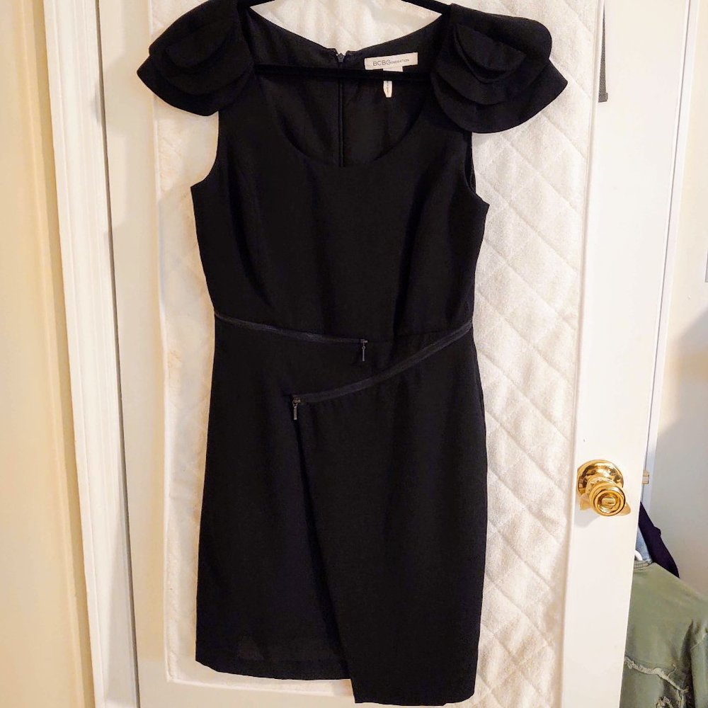 BCBGeneration Black Minidress, Size 10